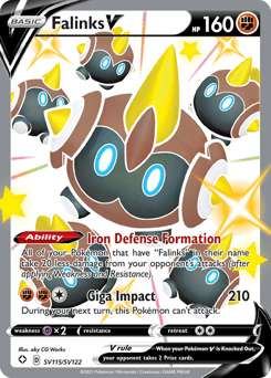 Falinks V SV115/122 — Shining Fates Shiny Vault