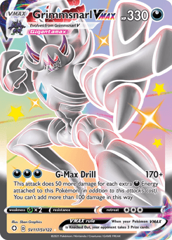 Grimmsnarl VMAX SV117/122 — Shining Fates Shiny Vault