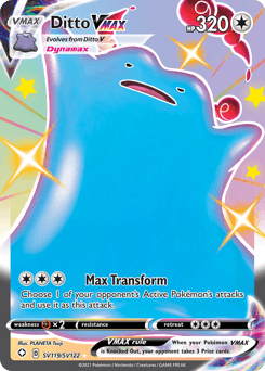 Ditto VMAX SV119/122 — Shining Fates Shiny Vault