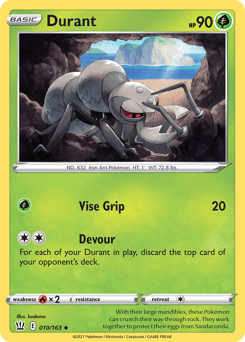 Durant 10/163 — Battle Styles