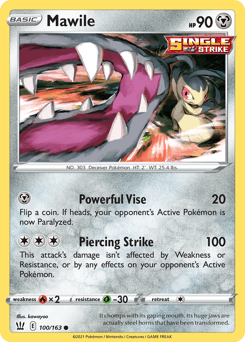 Mawile 100/163 — Battle Styles