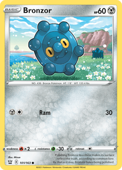 Bronzor 101/163 — Battle Styles