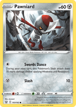 Pawniard 103/163 — Battle Styles