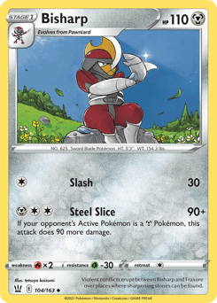 Bisharp 104/163 — Battle Styles