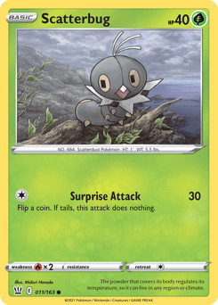Scatterbug 11/163 — Battle Styles