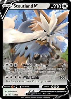 Stoutland V 117/163 — Battle Styles