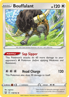 Bouffalant 118/163 — Battle Styles