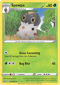 Spewpa 12/163 — Battle Styles