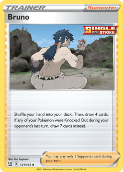 Bruno 121/163 — Battle Styles