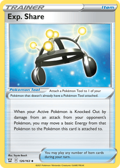 Exp. Share 126/163 — Battle Styles