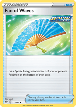 Fan of Waves 127/163 — Battle Styles