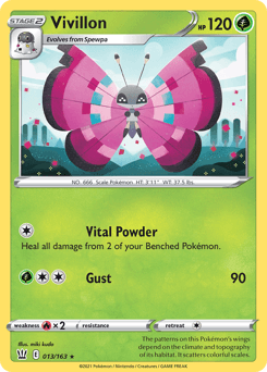 Vivillon 13/163 — Battle Styles