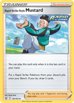 Rapid Strike Style Mustard 132/163 — Battle Styles