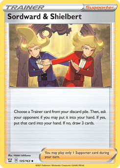 Sordward & Shielbert 135/163 — Battle Styles
