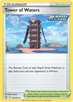 Tower of Waters 138/163 — Battle Styles