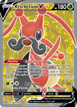 Kricketune V 142/163 — Battle Styles