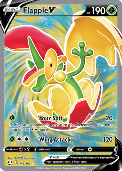 Flapple V 143/163 — Battle Styles
