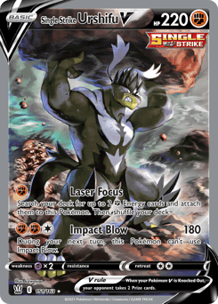 Single Strike Urshifu V 151/163 — Battle Styles