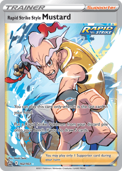 Rapid Strike Style Mustard 162/163 — Battle Styles