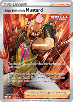 Single Strike Style Mustard 163/163 — Battle Styles