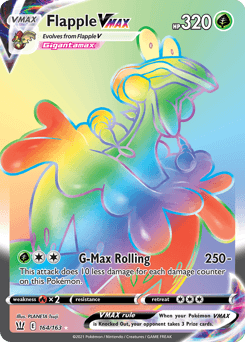 Flapple VMAX 164/163 — Battle Styles