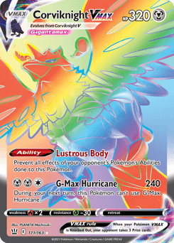 Corviknight VMAX 171/163 — Battle Styles