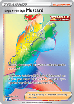 Single Strike Style Mustard 177/163 — Battle Styles