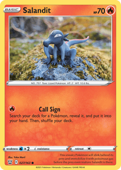 Salandit 27/163 — Battle Styles