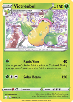 Victreebel 3/163 — Battle Styles