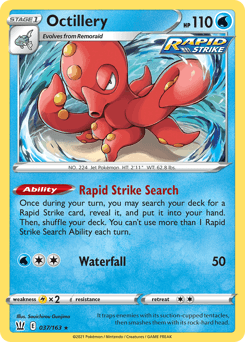 Octillery 37/163 — Battle Styles