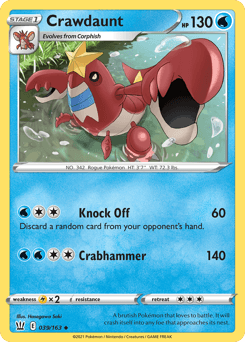Crawdaunt 39/163 — Battle Styles