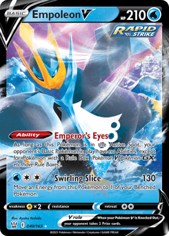 Empoleon V 40/163 — Battle Styles