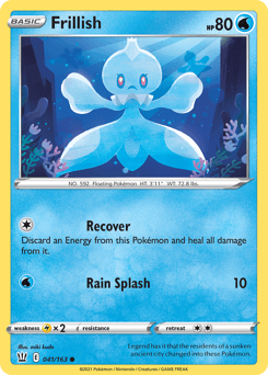 Frillish 41/163 — Battle Styles