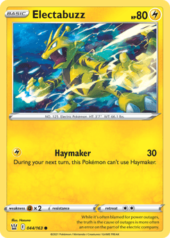 Electabuzz 44/163 — Battle Styles