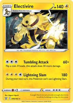 Electivire 45/163 — Battle Styles