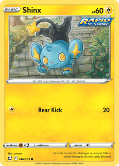 Shinx 46/163 — Battle Styles