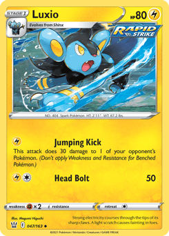 Luxio 47/163 — Battle Styles