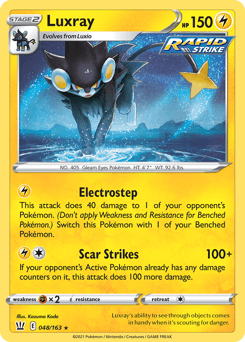 Luxray 48/163 — Battle Styles
