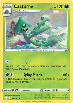 Cacturne 5/163 — Battle Styles
