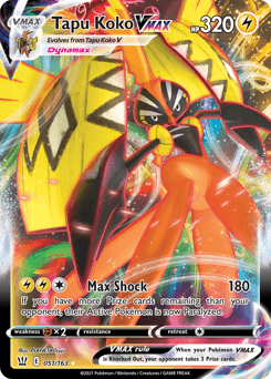 Tapu Koko VMAX 51/163 — Battle Styles