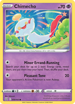 Chimecho 59/163 — Battle Styles