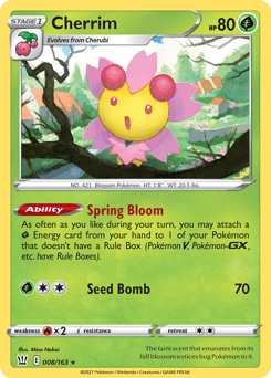 Cherrim 8/163 — Battle Styles