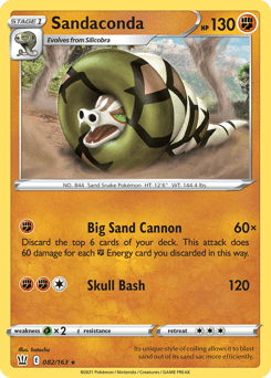 Sandaconda 82/163 — Battle Styles