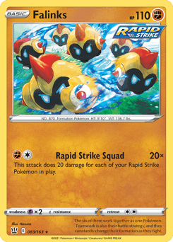 Falinks 83/163 — Battle Styles