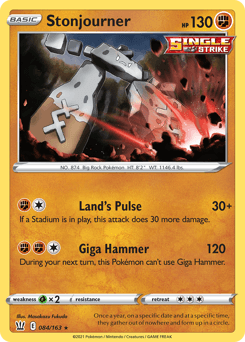 Stonjourner 84/163 — Battle Styles