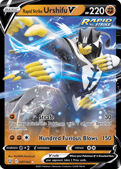 Rapid Strike Urshifu V 87/163 — Battle Styles