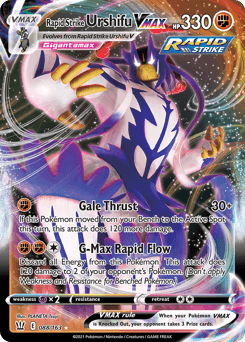 Rapid Strike Urshifu VMAX 88/163 — Battle Styles