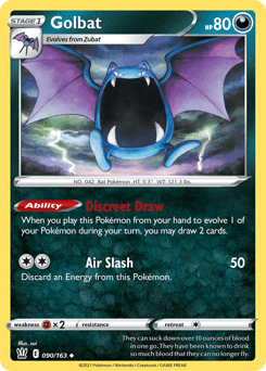 Golbat 90/163 — Battle Styles