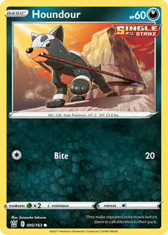 Houndour 95/163 — Battle Styles