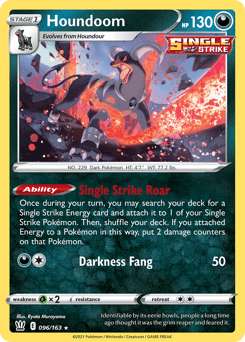 Houndoom 96/163 — Battle Styles
